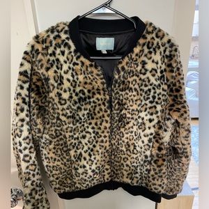Anthropologie Cheetah jacket